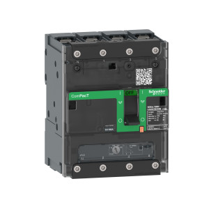 C11N4TM025B Автомат. выключатель ComPacT NSXm N (50 kA при 415 В пер.тока) 4П4Т, 25 A, расцепитель TMD, кабел.након/сил.шины Schneider Electric ComPacT NSXm new generation
