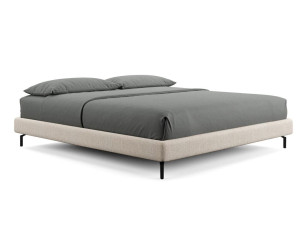 Мягкая кровать из ткани