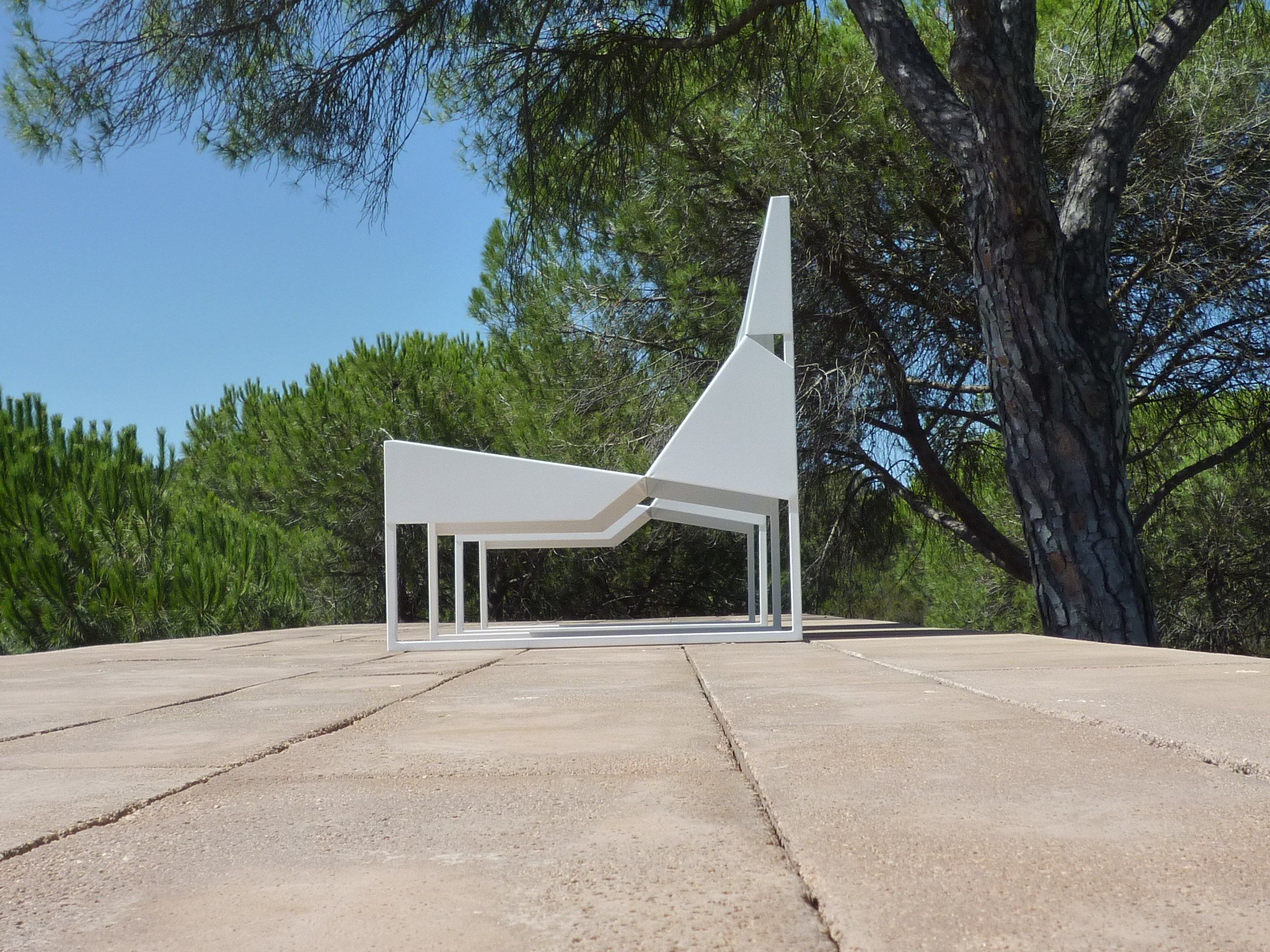 Стул из нержавеющей стали Branca Lisboa PAPER LOUNGE CHAIR ARCH-00113207 - Вид №3