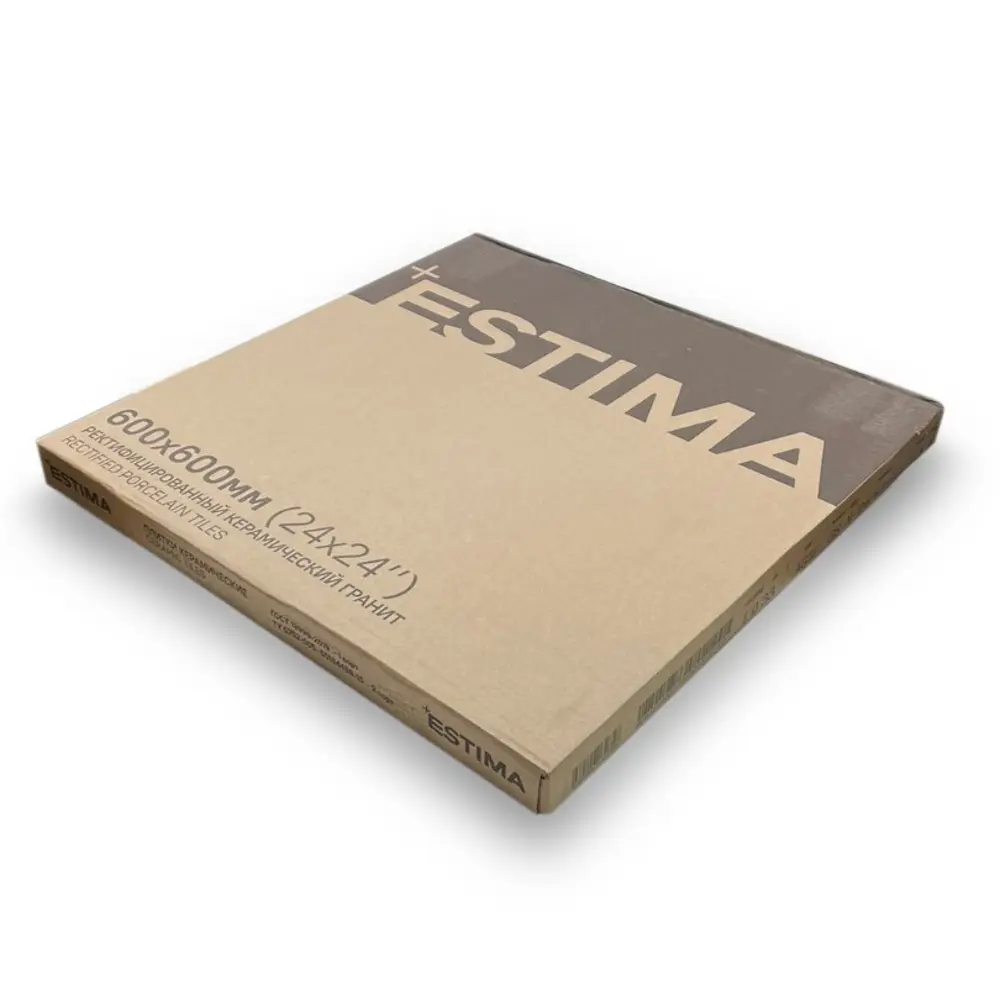 Глазурованный керамогранит Ecogres Экогамма EM03 60x60 см 1.44 м² неполированный цвет серый STLM-2194275 - Вид №10