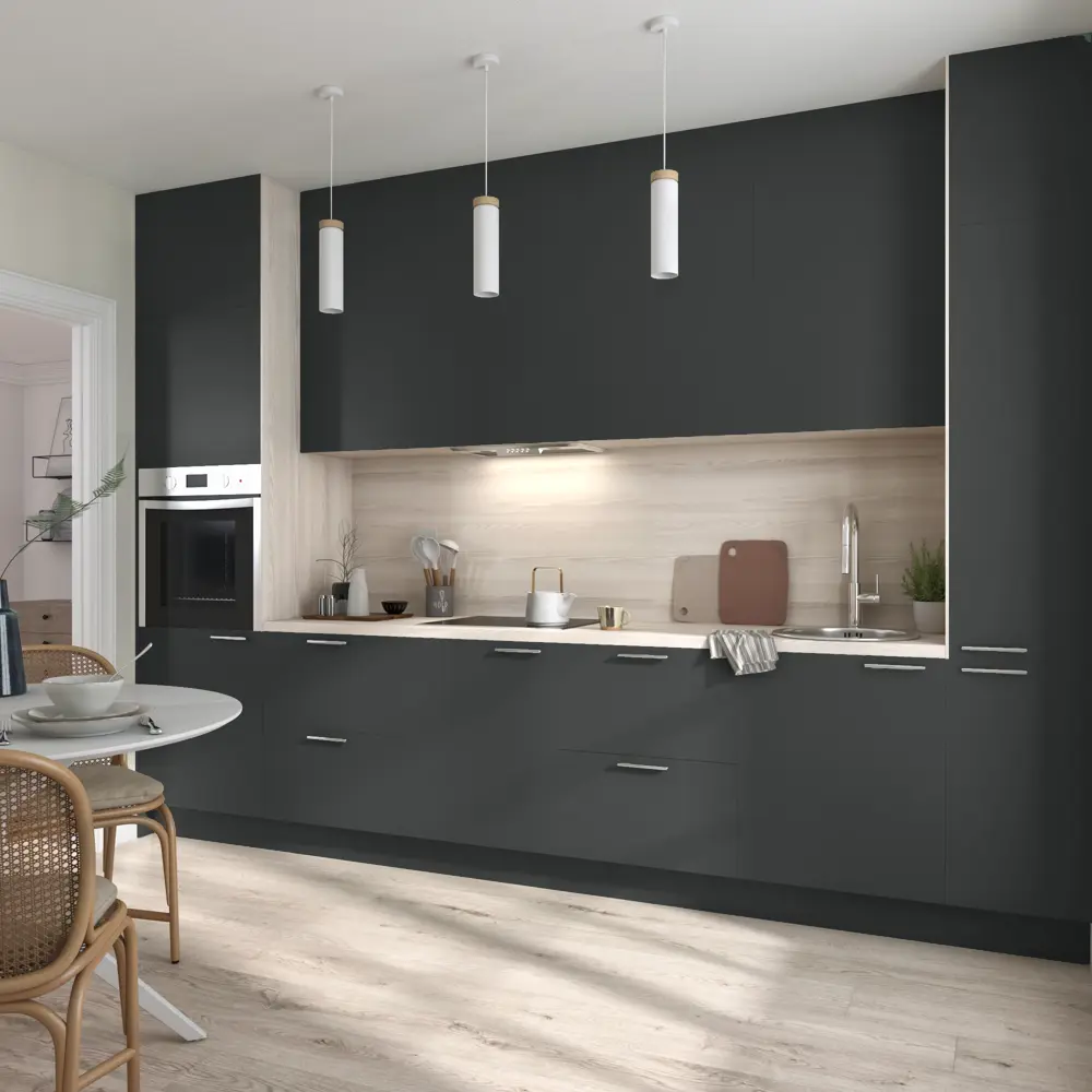 Фальшпанель для кухонного шкафа София 76.5x58 см KONSENSA ДСП цвет серый София Грей STLM-2074029 - Вид №7