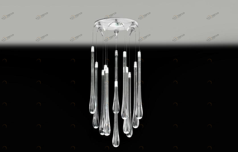 Milan Iluminacion Led потолочный светильник в pmma Lacrima 6581