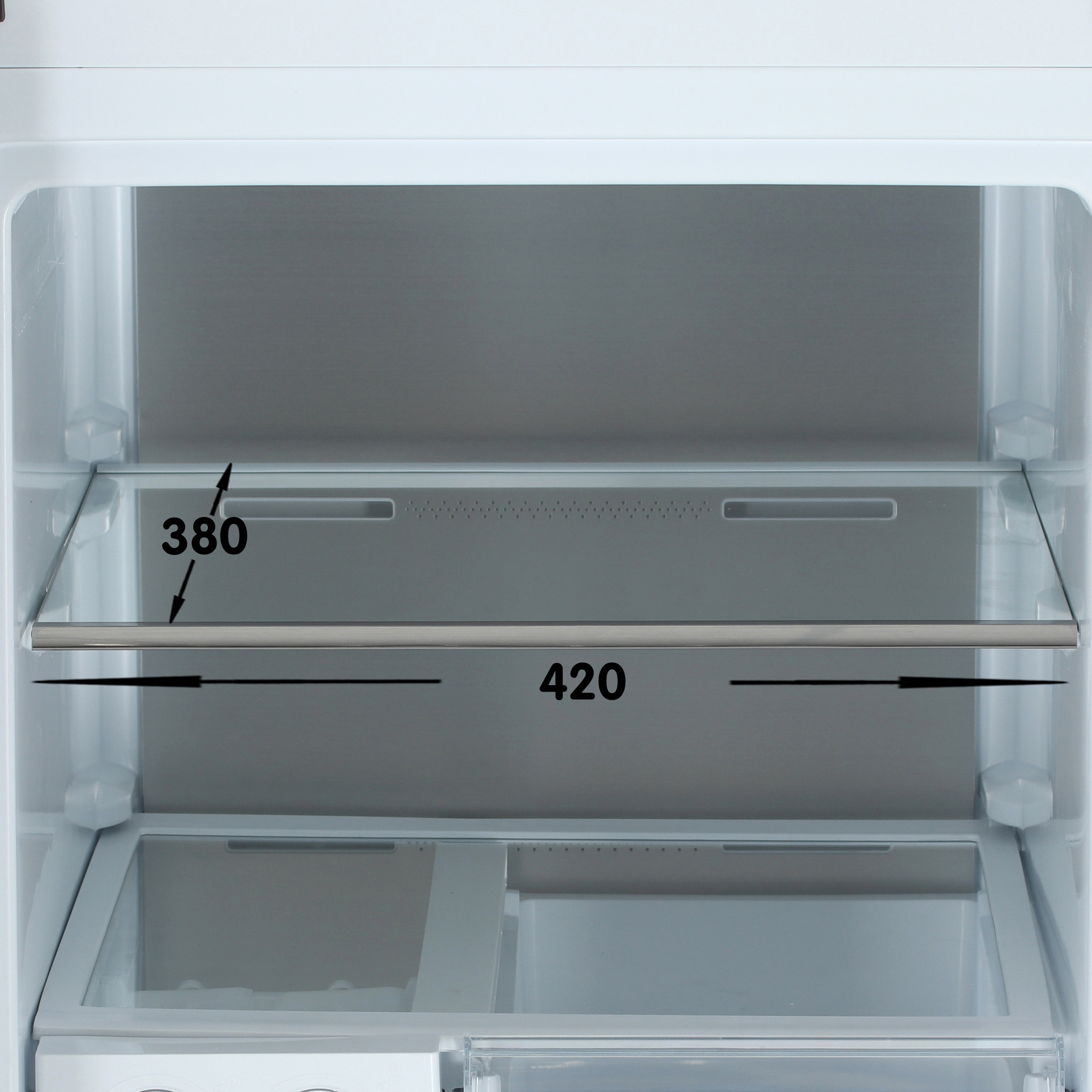 5413953 Морозильный шкаф  DEXP F4-26AHE серебристый STDN-0087424 - Вид №8