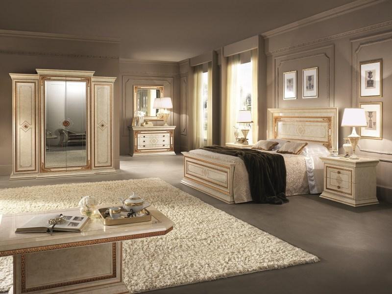 Arredoclassic Двуспальная кровать с высоким изголовьем Leonardo sun-id-1448843 - Вид №2