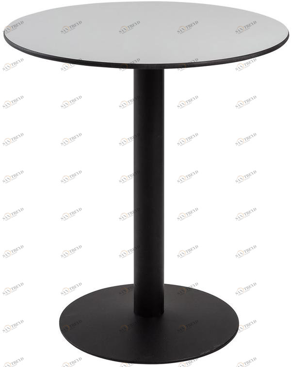 2664 Стол Классик UltraThin D80 белый R-HOME 160402+1705331H_White Pure