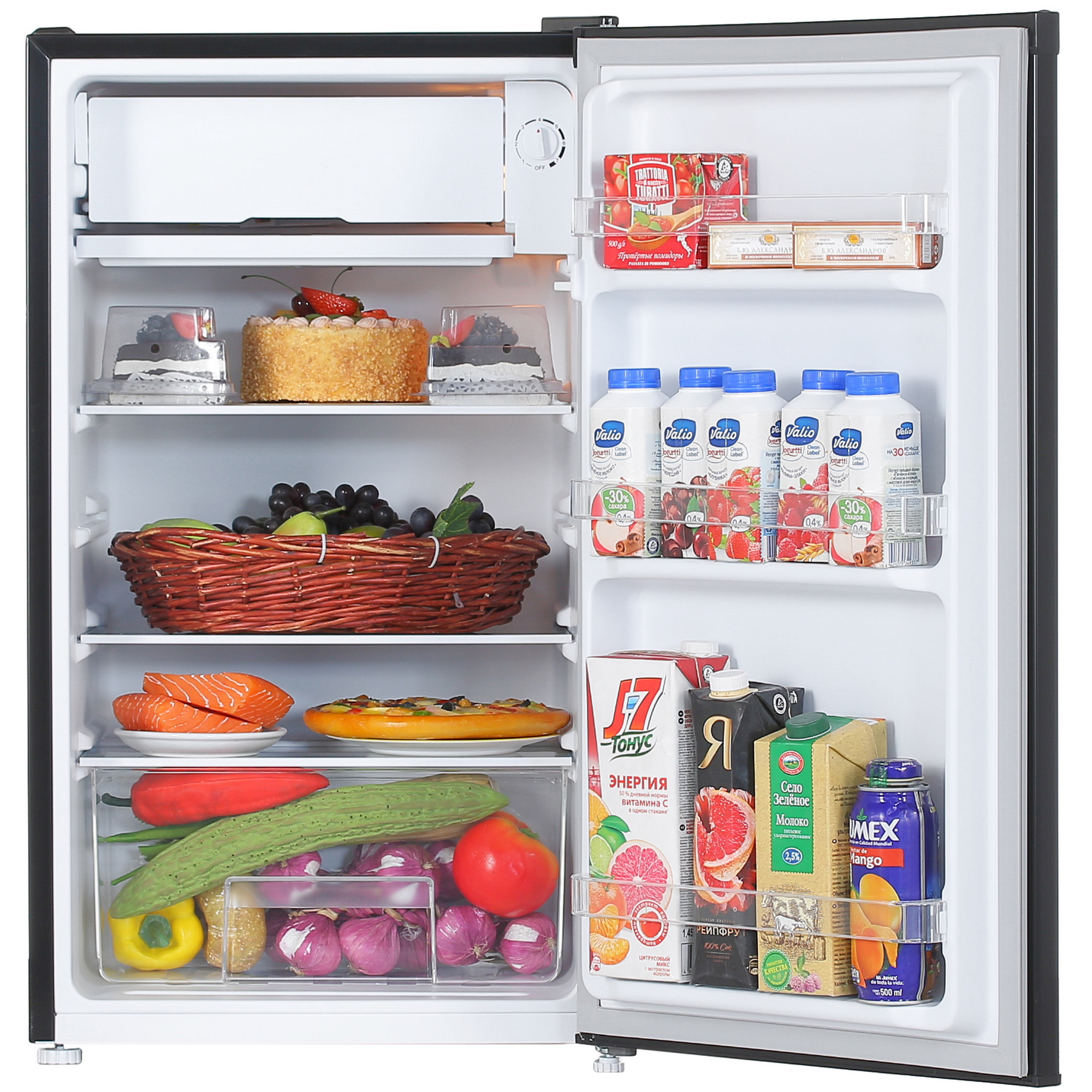 4890609 Холодильник компактный   Aceline S201AMG черный STDN-0038504 - Вид №5