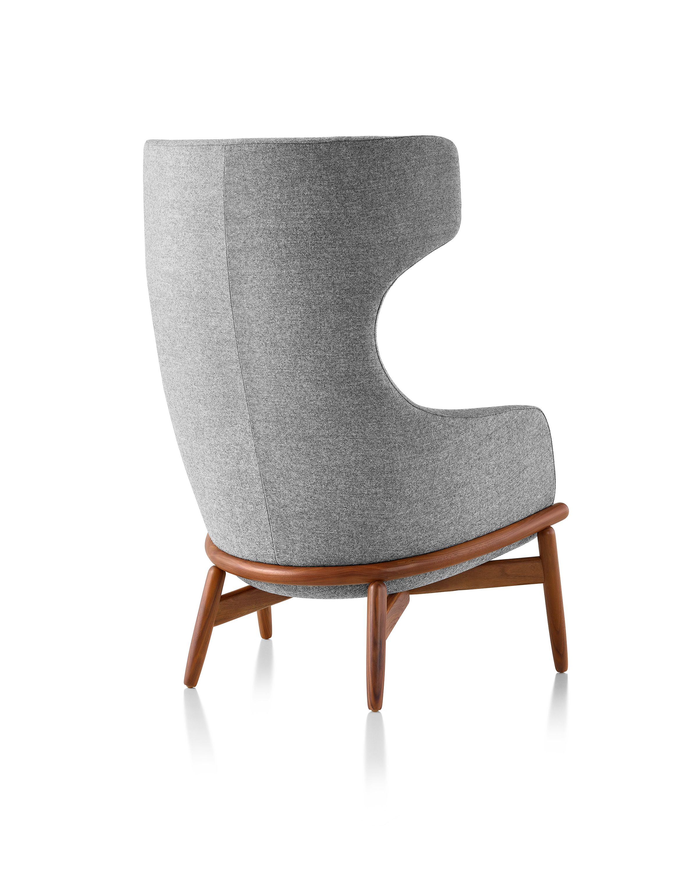 Кресло bergère из ткани с высокой спинкой Herman Miller Reframe ARCH-00115309 - Вид №9