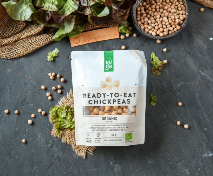 6092 Нут консервированный Вкусляндия 