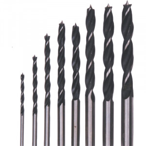 35826 Калибр Набор сверел по дереву спиральных Калибр 8 шт (арт. 001601) 