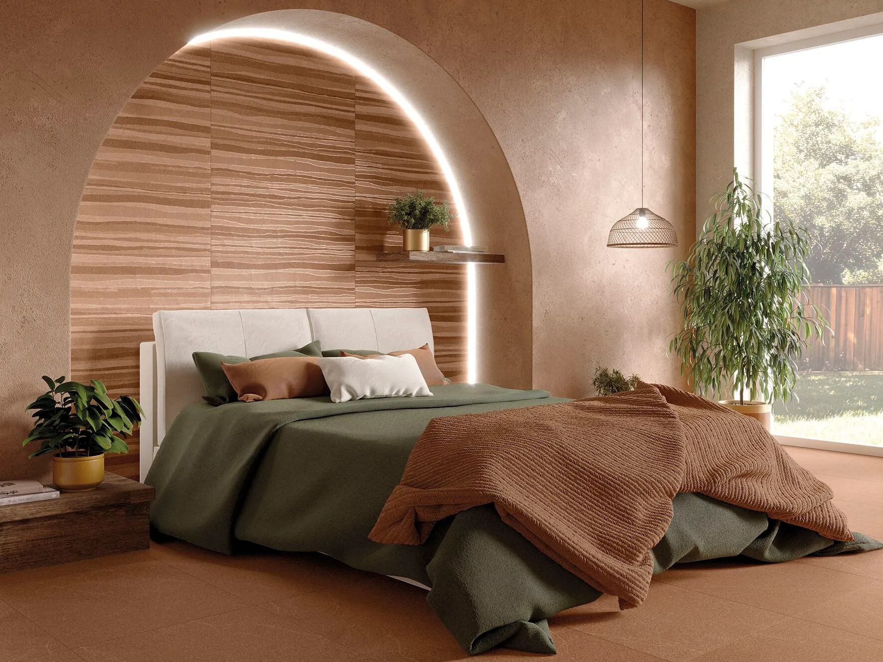 Пол / керамогранит с эффектом цемента MARINER Limeblend 30x90 ARCH-00109223 - Вид №1