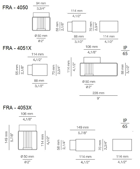 Металл Dimmable открытый светодиодный настенный светильник Estiluz рамка ARCH-00109637 - Вид №5