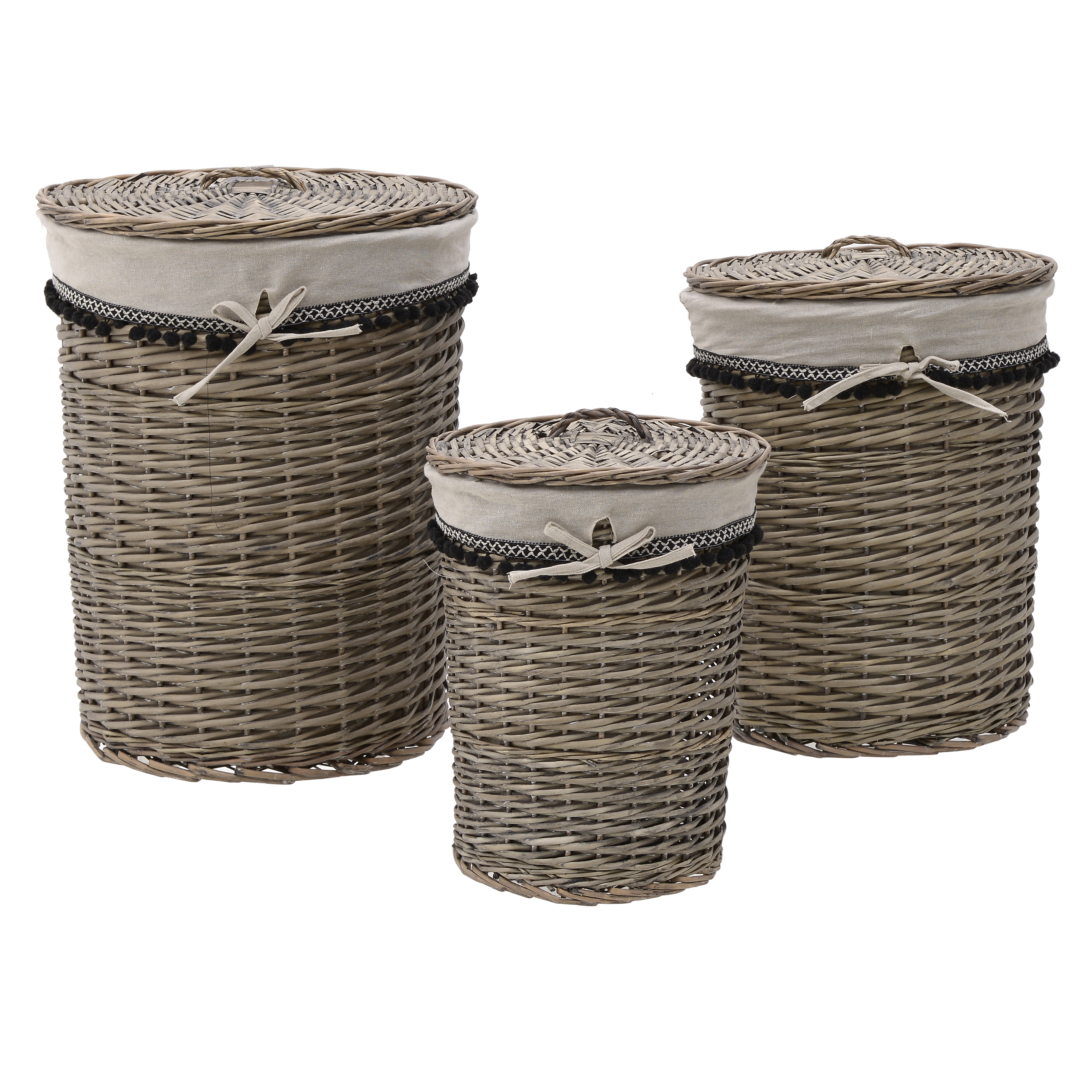 3865239.0001 КОРЗИНА, НАБОР 3 ШТ TO4ROOMS  - Вид №1