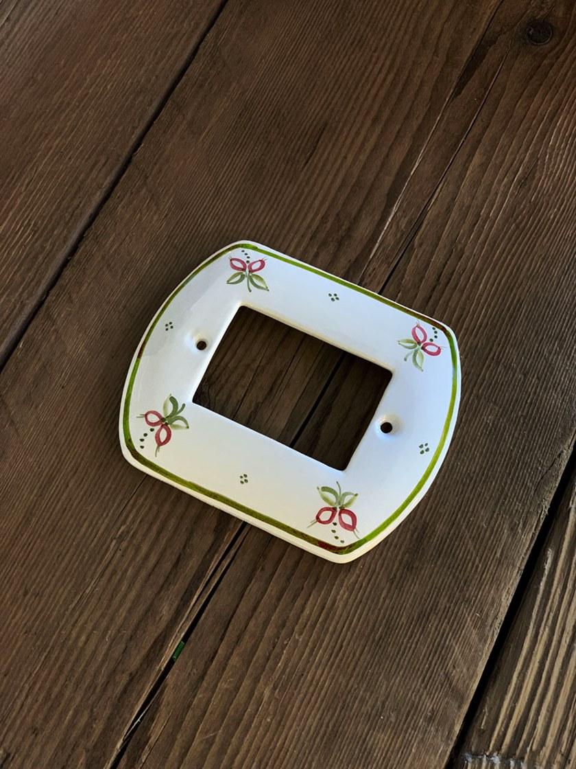 FERROLUCE Прямоугольно-овальная керамическая отделочная пластина Accessori Ca33 - Вид №1