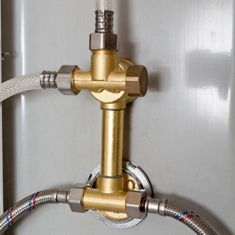 V8015 Душевая кабина DETO Серия V BМ1590 LED с гм. BLACK - Вид №26