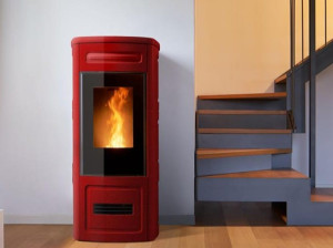 Печь на гранулах из фаянса