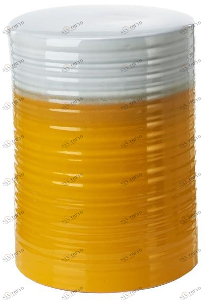 Pols Potten Табурет / журнальный столик из глазурованного керамогранита  240-030-017 