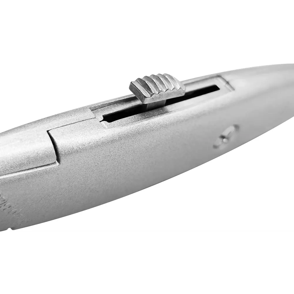 Нож строительный Vertextools 0044-18-58 алюминиевый корпус трапециевидное лезвие 18 мм 84657017 STLM-2070240  - Вид №3