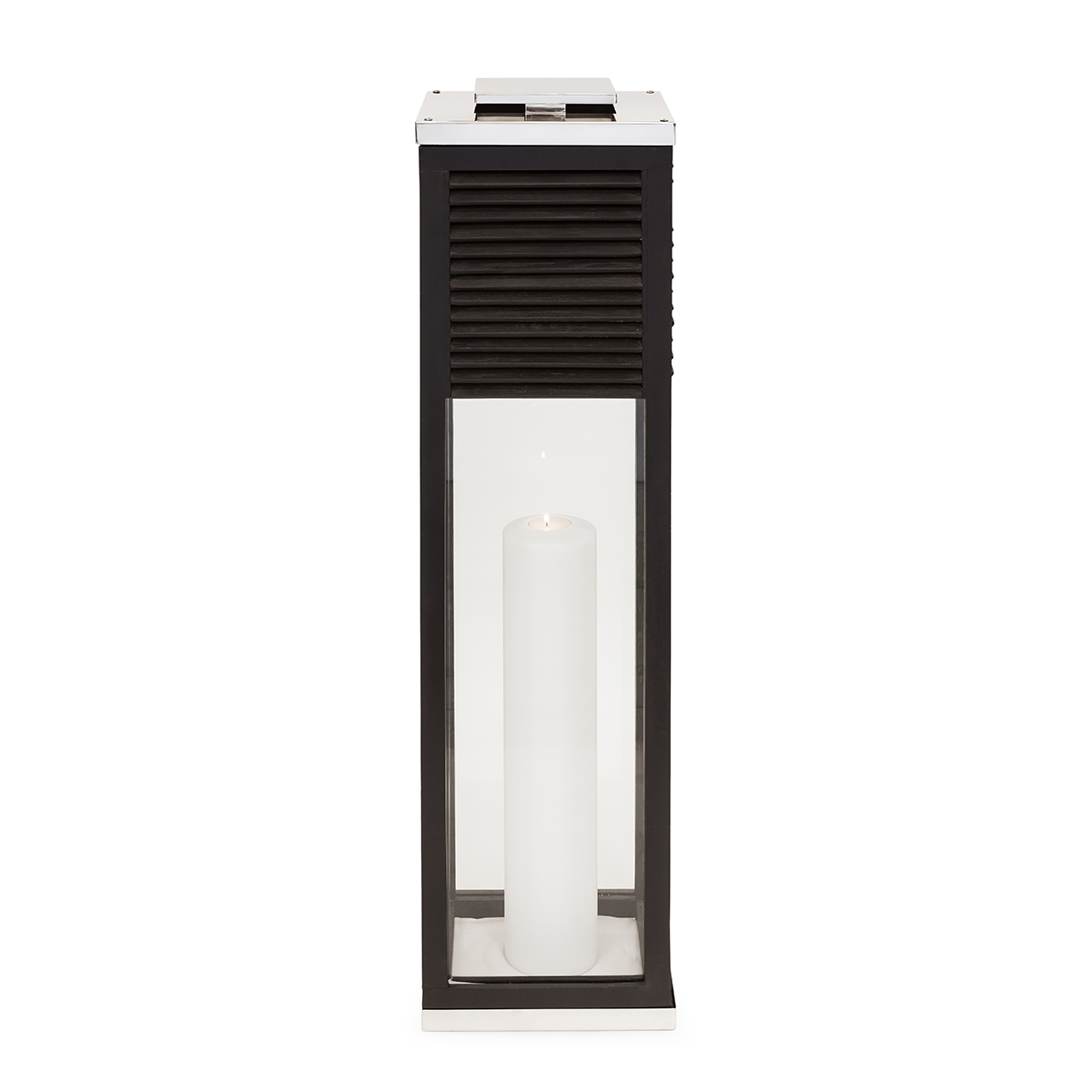 300167-00 ABHIKA ФОНАРЬ МАЛИБУ БОЛЬШОЙ NATURAL  - Вид №1