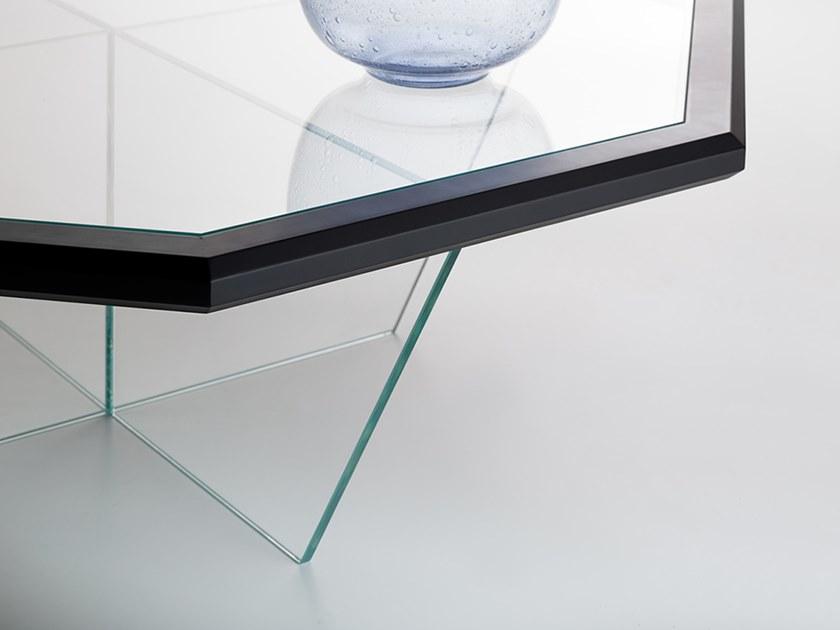 Prestige Восьмиугольный стеклянный журнальный столик для гостиной Gran duca Cvf089 - Вид №1