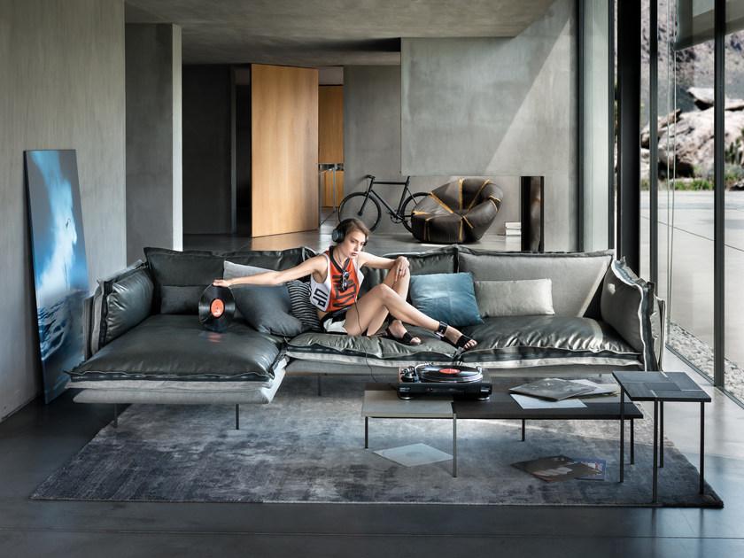 Arketipo Секционный кожаный диван Auto-reverse sun-id-1405762 - Вид №2