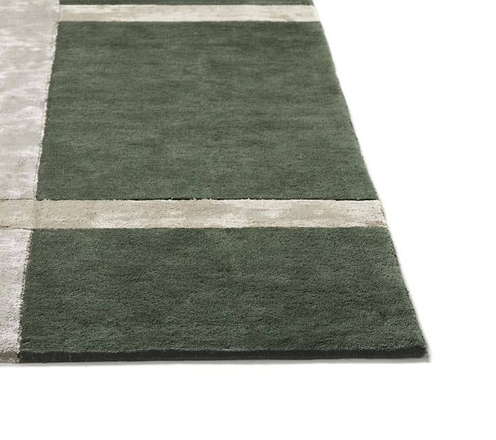 Прямоугольный шерстяной ковер с геометрическим рисунком Punt Stockholm ARCH-00040044 - Вид №5