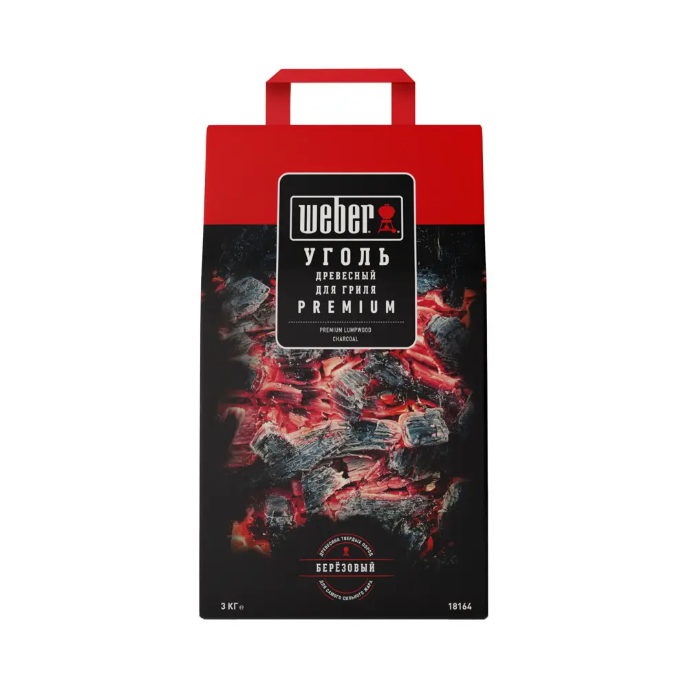 Уголь древесный Weber 3 кг 84619581 STLM-2046519  - Вид №2