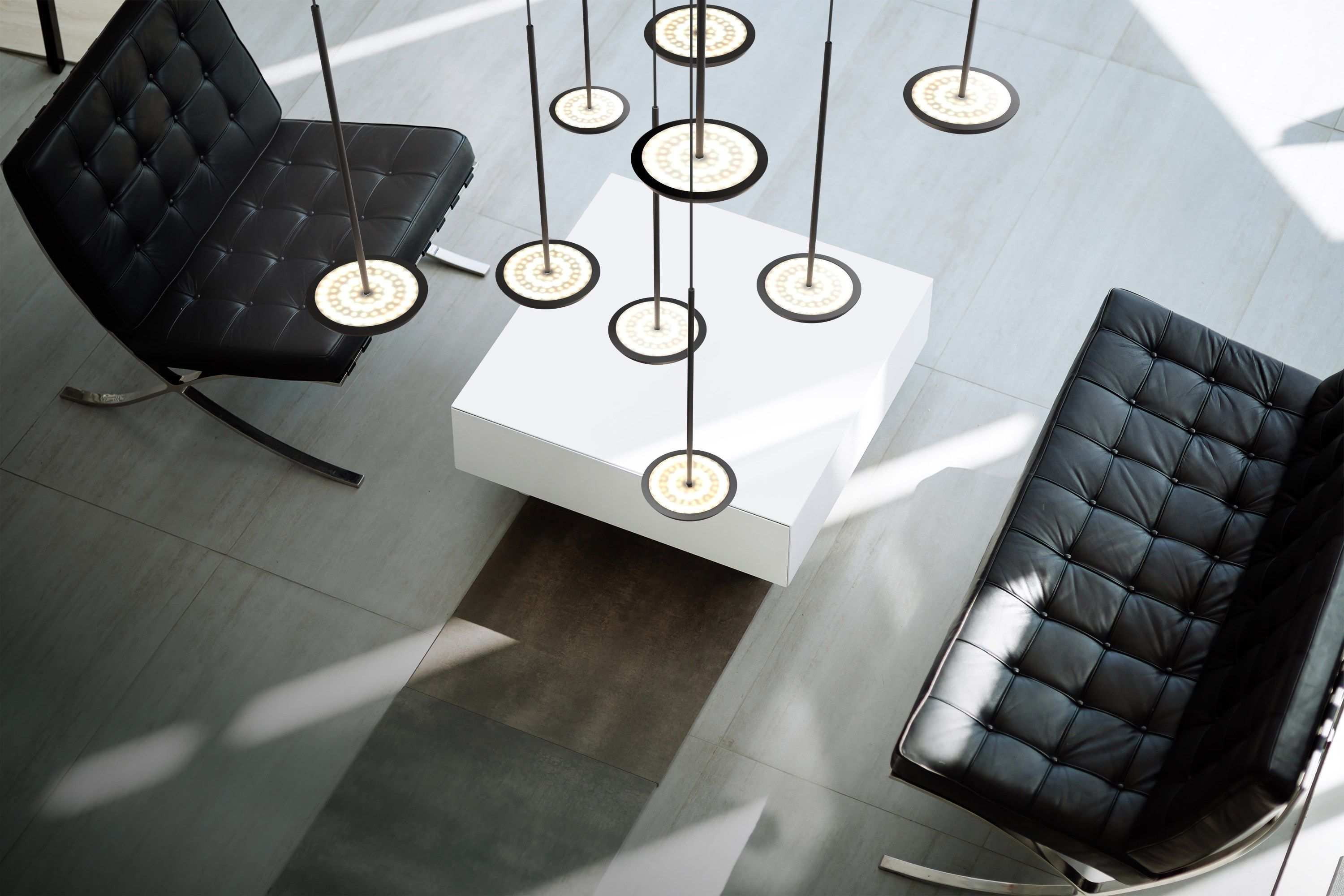 Алюминиевый светодиодный подвесной светильник Pablo Designs Sky ARCH-00115382 - Вид №2