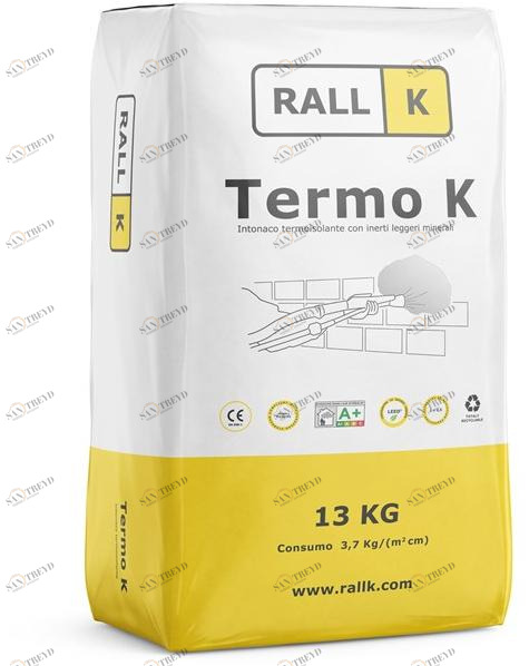 RALLK Натуральная гидравлическая теплоизоляционная штукатурка на известковой основе sun-id-1507306
