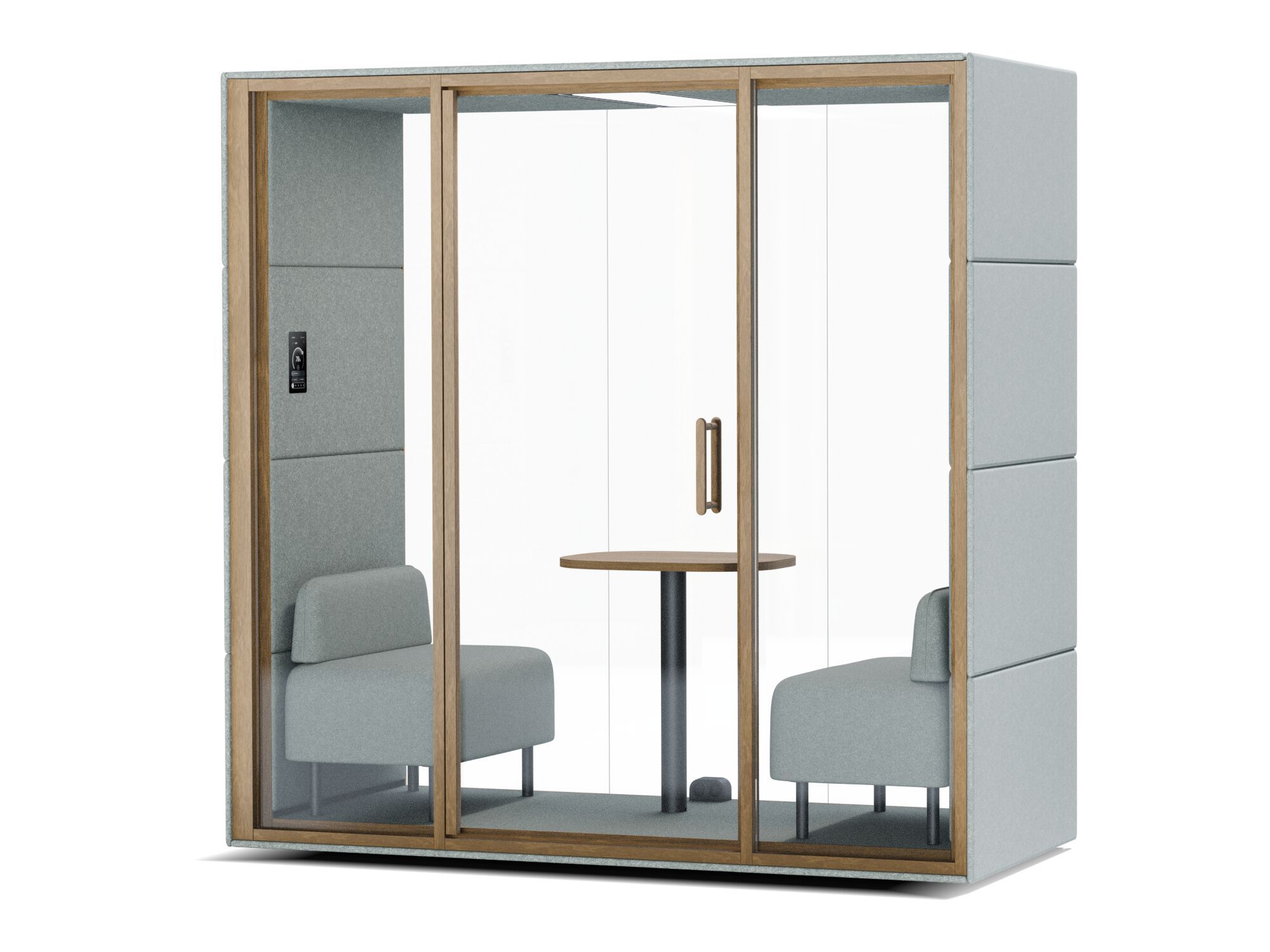 Многосторонняя акустическая офисная кабина со встроенным освещением SilentLab GEN4 ARCH-00054395