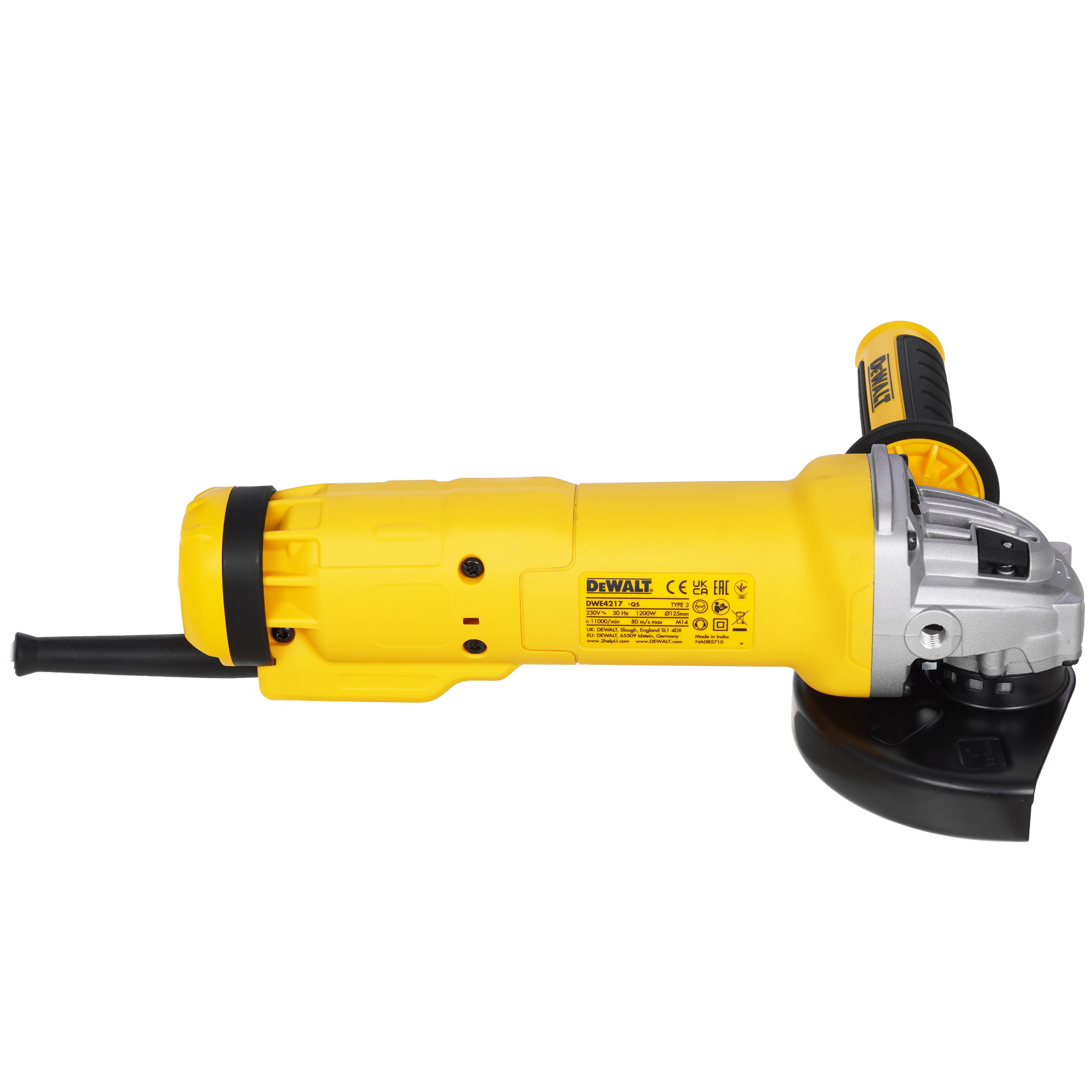 Углошлифовальная машина (УШМ) DeWalt DWE4217 5440974 STDN-0021077 - Вид №3