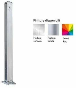 Lazzari Нержавеющая сталь после блокиратора с опорной плитой Saturno Ds006