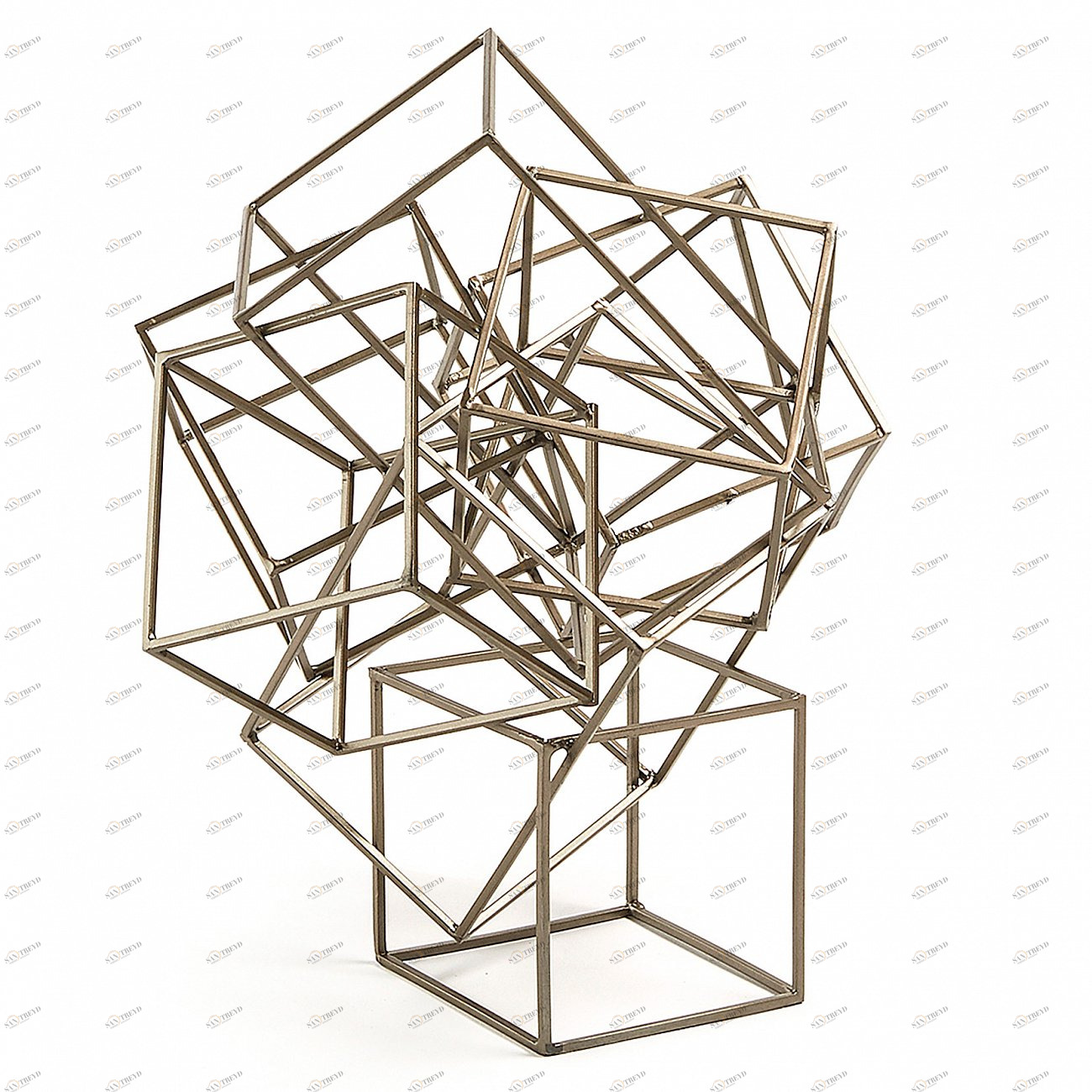 Статуэтка декоративная металлическая 26х28 см серебряная Sacks от La Forma LA FORMA SACKS 343348 Серебро 