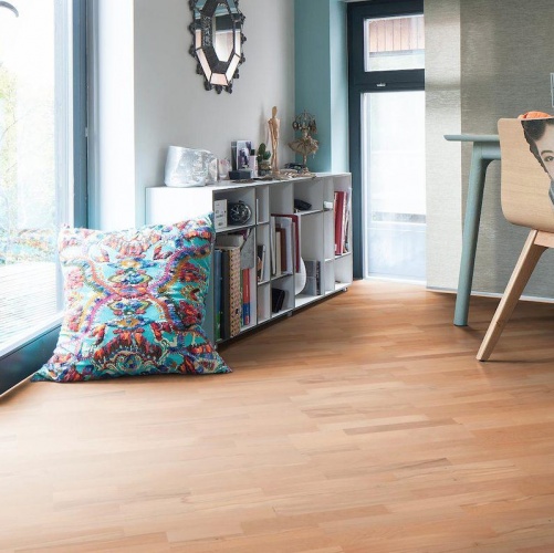 Паркетная доска Haro 4000 Series Top connect пропаренный Бук Натур (Гладкая) 2200х180 мм 523791 - Вид №7