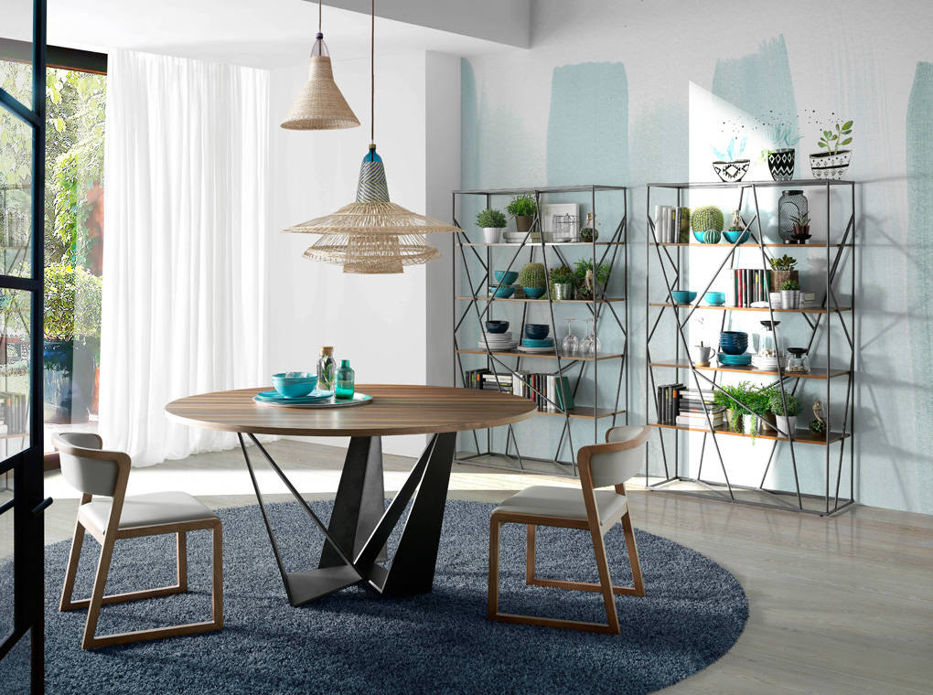 074221 Стеллаж F6089-NOGAL Angel Cerda  - Вид №3