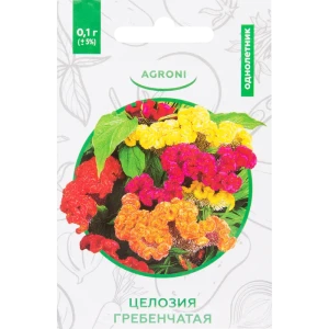 Семена цветов Целозия гребенчатая смесь окрасок Agroni 82457715 STLM-2075015