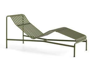 Стальной садовый шезлонг
