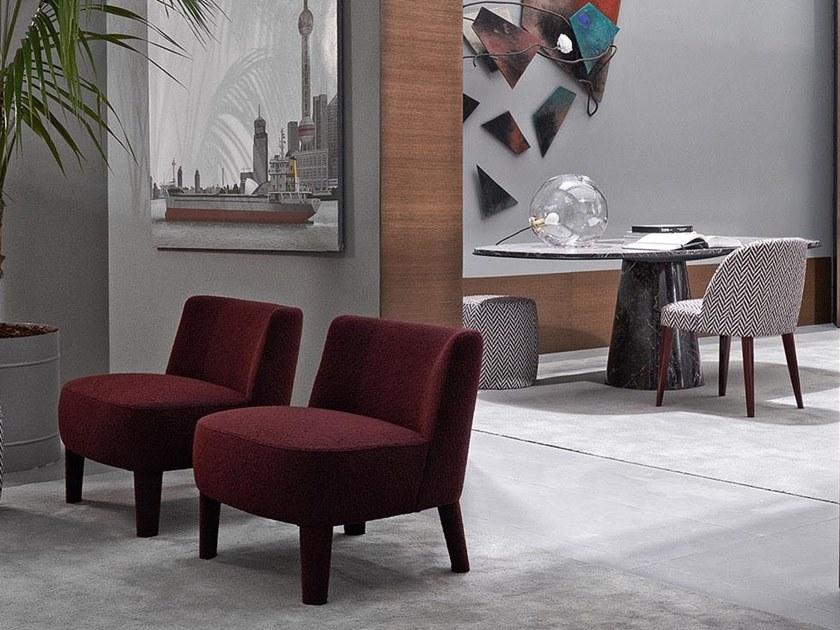 Meridiani Кресло со съемным чехлом из ткани sun-id-1389913 - Вид №2