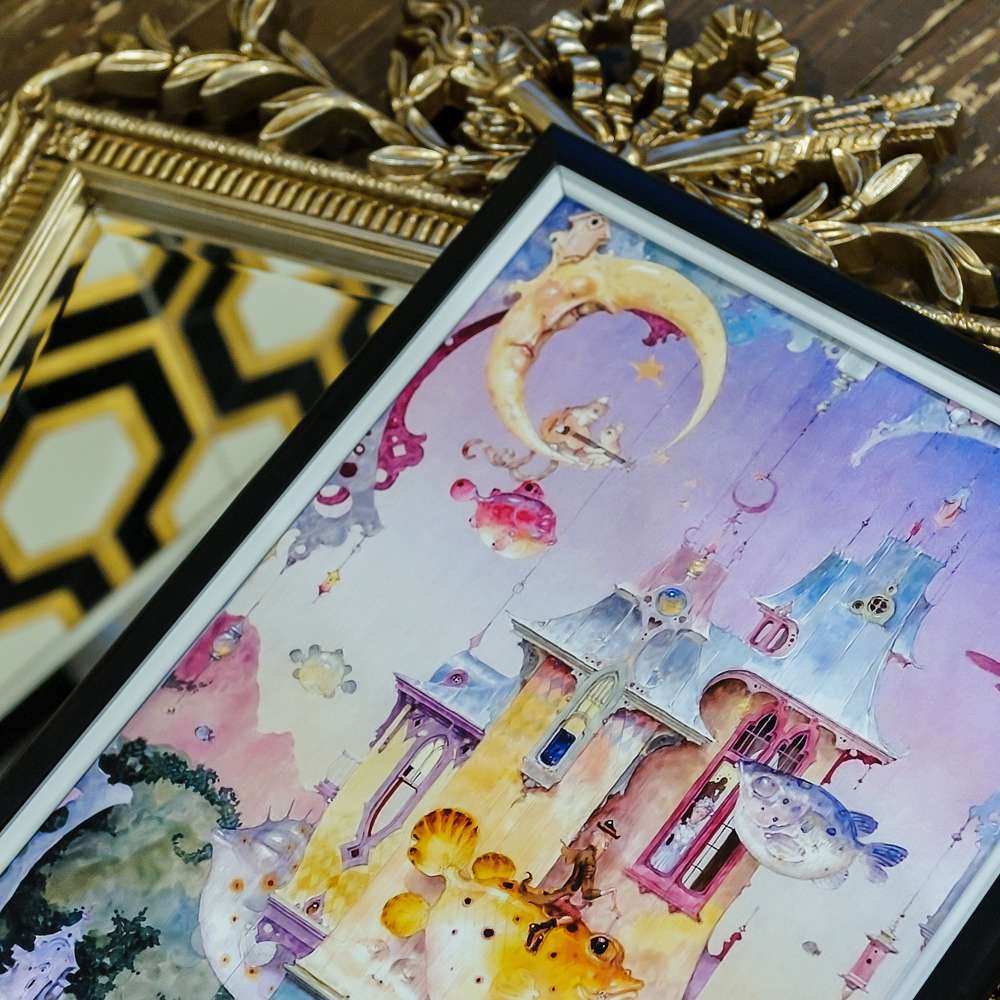 26121904_1818 Арт-постер «Между небом и водой»  Object Desire  - Вид №2