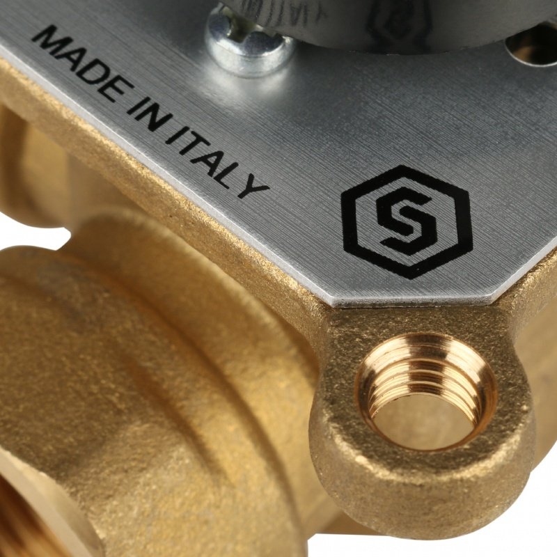 Трехходовой термостатический смесительный клапан 1/2" STOUT 2,5 KVs SVM0003011502 - Вид №3