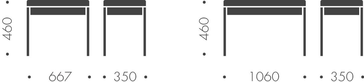 Heavens Скамья с деревянным каркасом и тканевым сиденьем Scarlett sun-id-1464842 - Вид №3