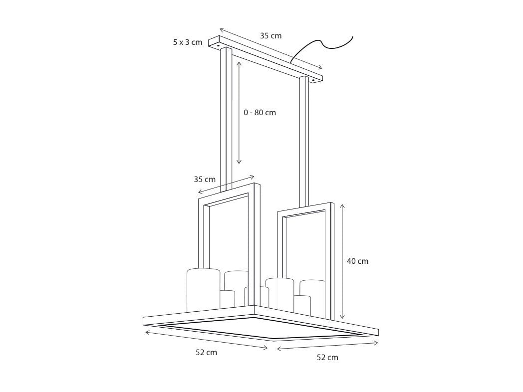 Латунный потолочный светильник Authentage Lighting Bellefeu ARCH-00026846 - Вид №2