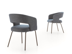 Тканевый мягкий садовый стул