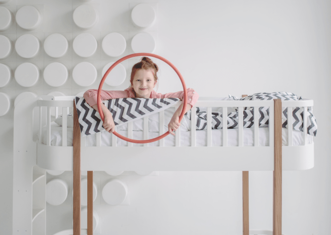 Кровать детская двухъярусная 190х90 см белая Classic ELLIPSE ELLIPSE CLASSIC 257801 Белый Santreyd  - Вид №1