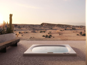 Встраиваемый мини-бассейн с гидромассажем на 2 места