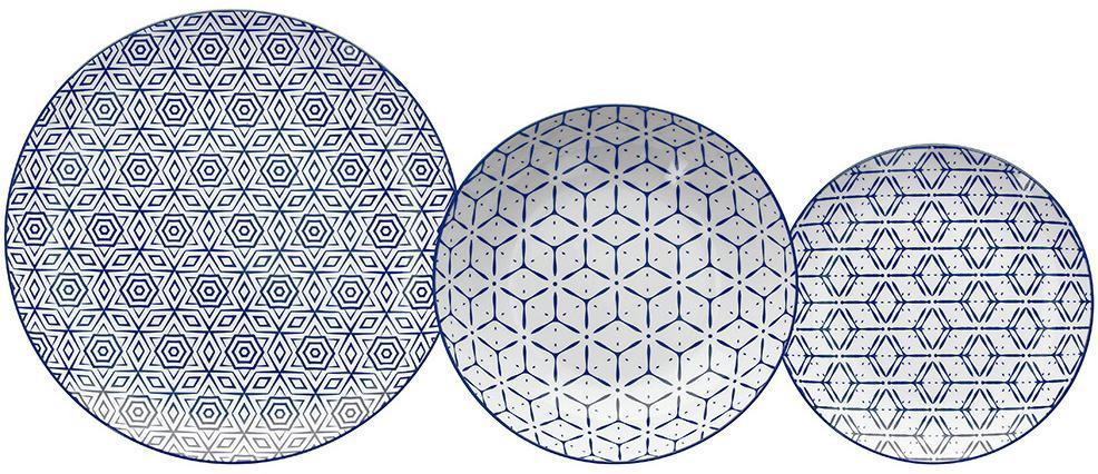 Набор тарелок Metropol Down Town - 18 шт Tognana ME070185669