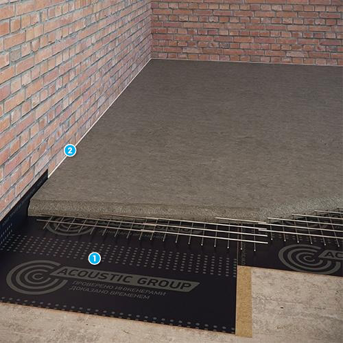 Шуманет 100-Гидро Звуко-гидроизоляционный 10м2 3976 - Вид №1