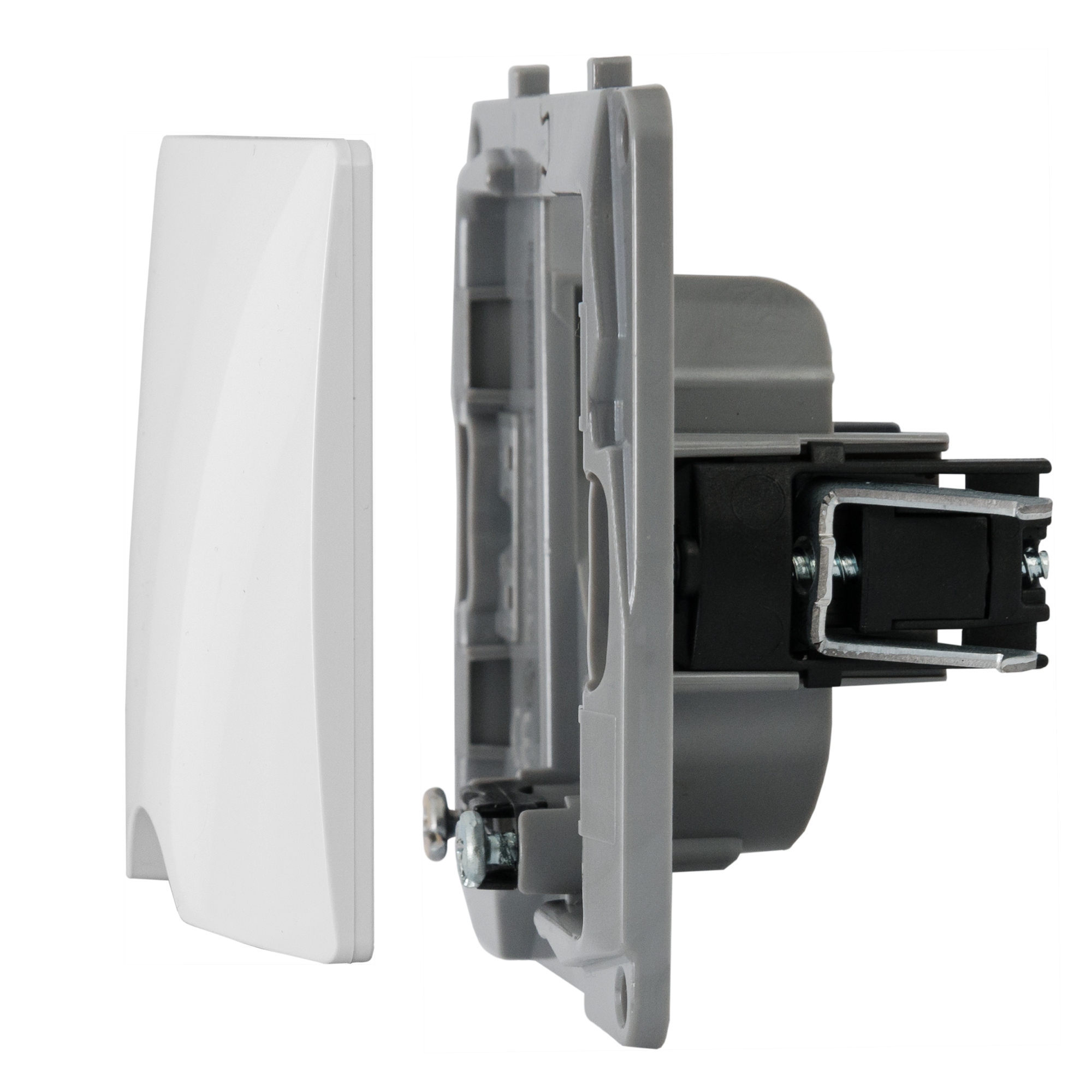 Legrand Etika - Вывод кабеля с фиксатором, белый IP21 82496516 STLM-0028701 - Вид №5