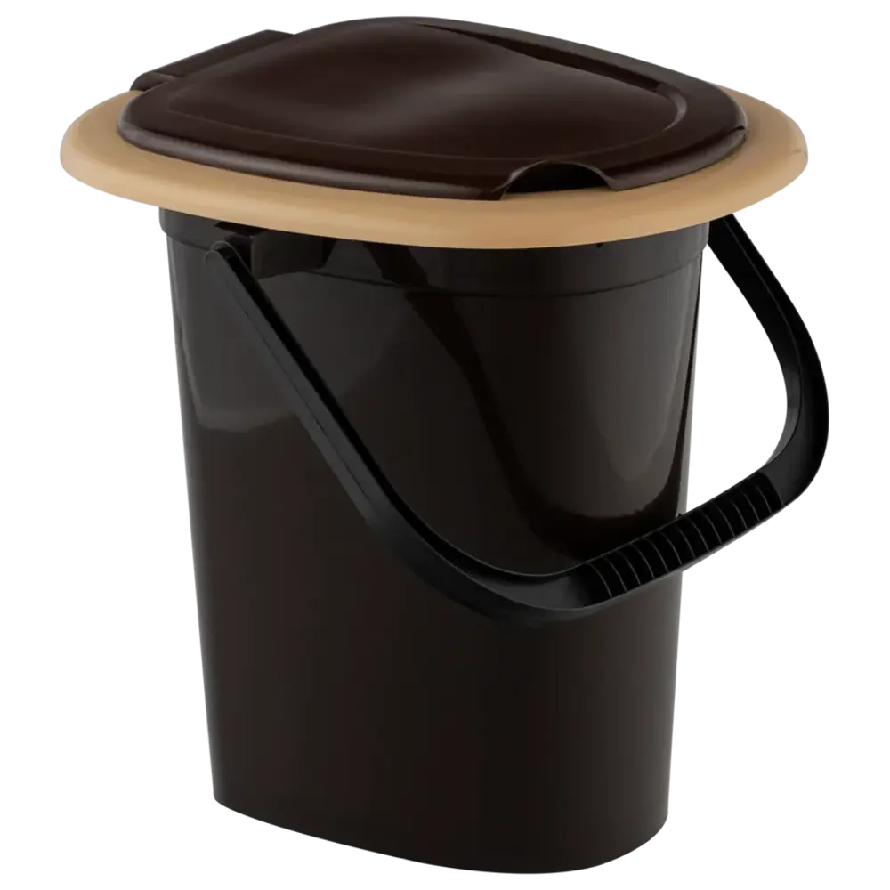 Ведро-туалет 16 л коричневый Santreyd STLM-2187619