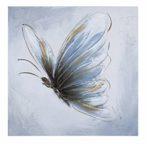 Картина фактурная в пастельных тонах 30х30 см серо-золотая Tomas Stern TOMAS STERN  00-3872635 Голубой;золото;разноцветный