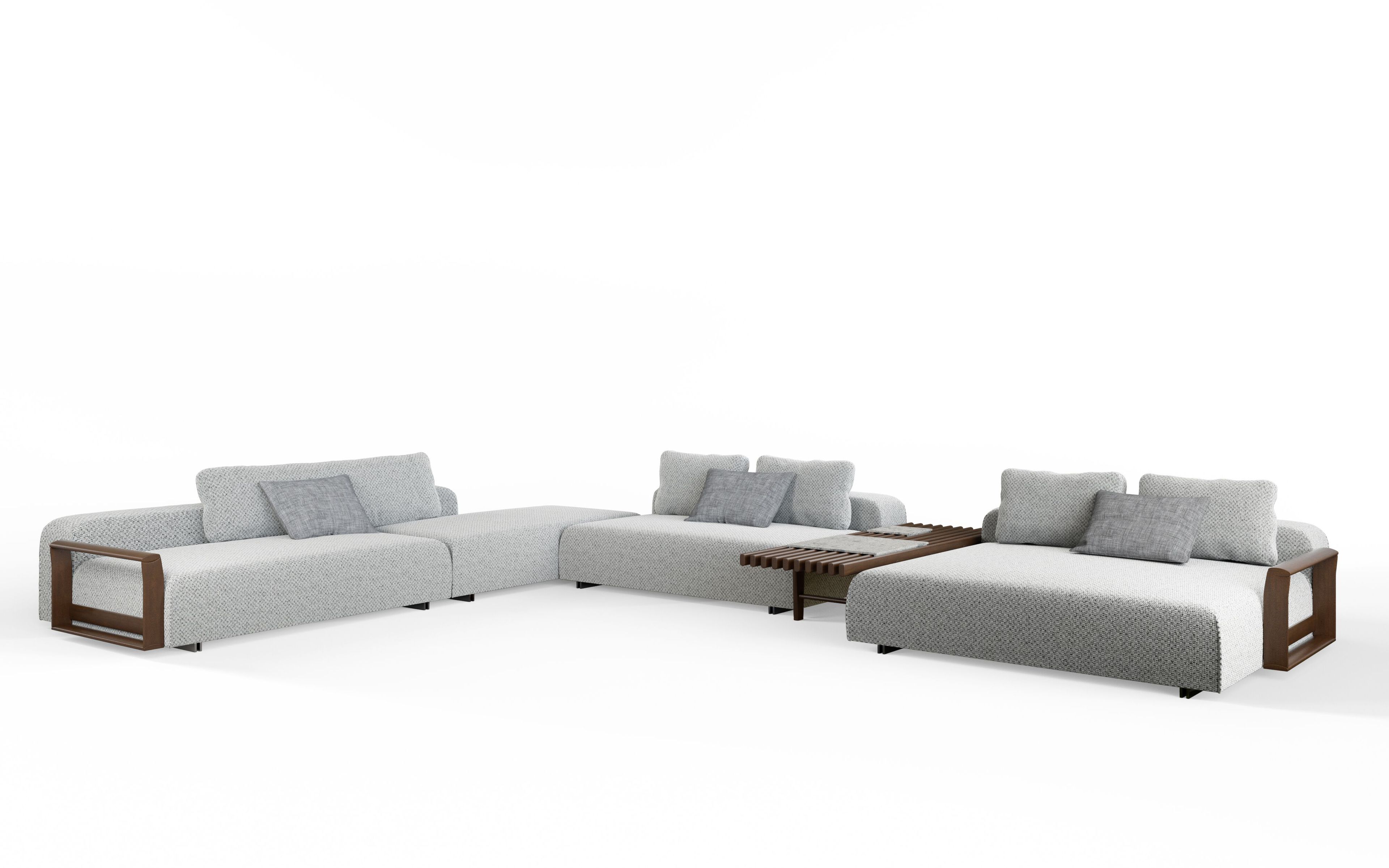 Ткань сад диван Exteta Эльба ARCH-00086973 - Вид №4